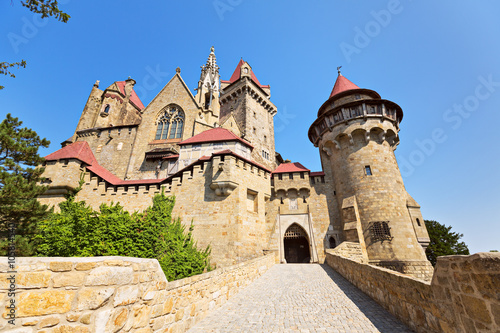 Burg Kreuzenstein is a castle near Leobendorf in Lower Austria,