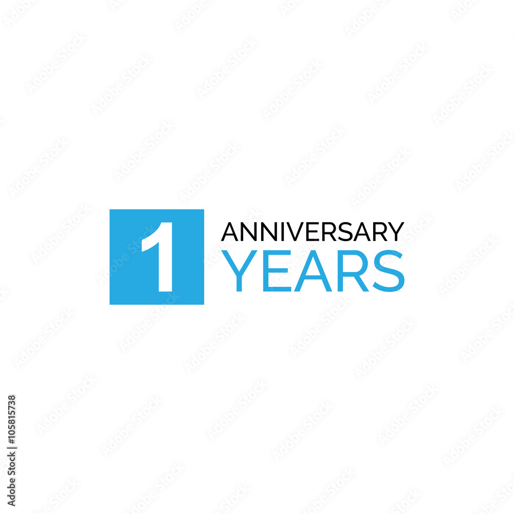 simple square anniversary