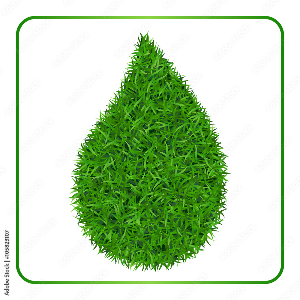 Drop green grass background. Lawn nature. Abstract field texture ...