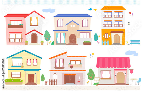 建物のイラスト素材