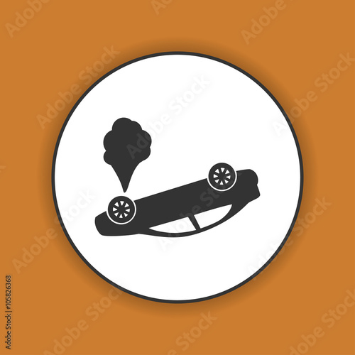 Car crash concept.