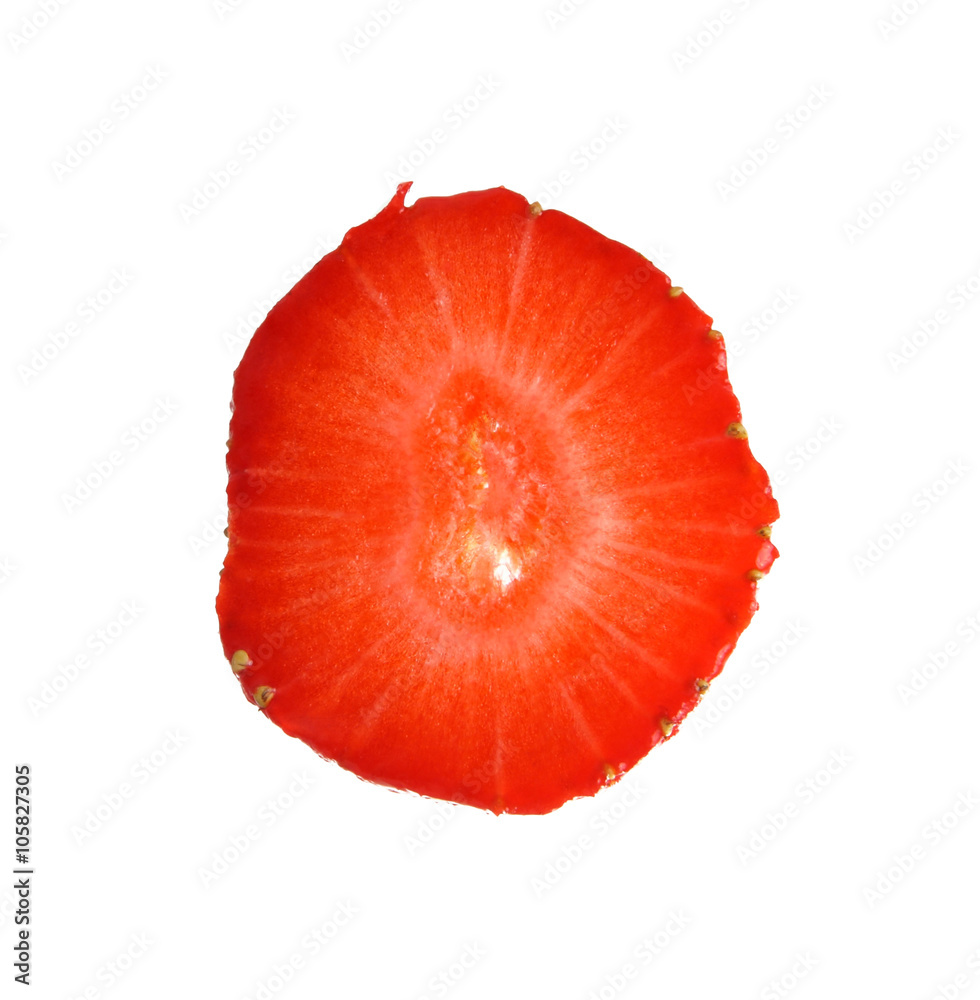 Strawberries isolated on white Strawberries isolated on white