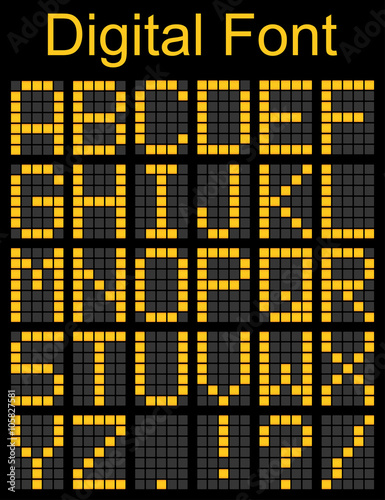 Digital font Board
