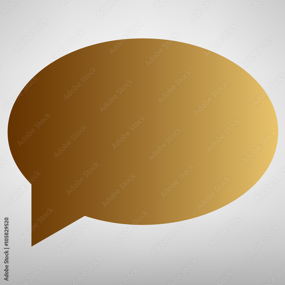 Speech bubble icon