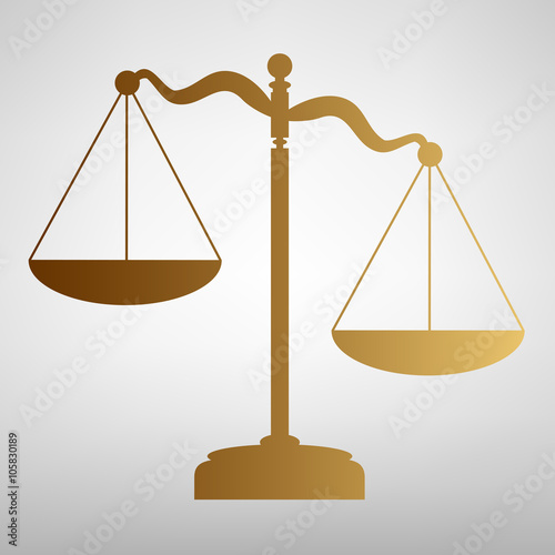 Scales of Justice sign