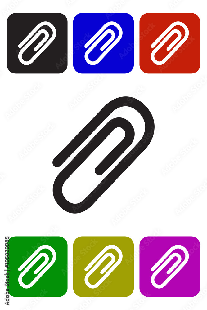 Paper Clip Icon Paper Clip Icon