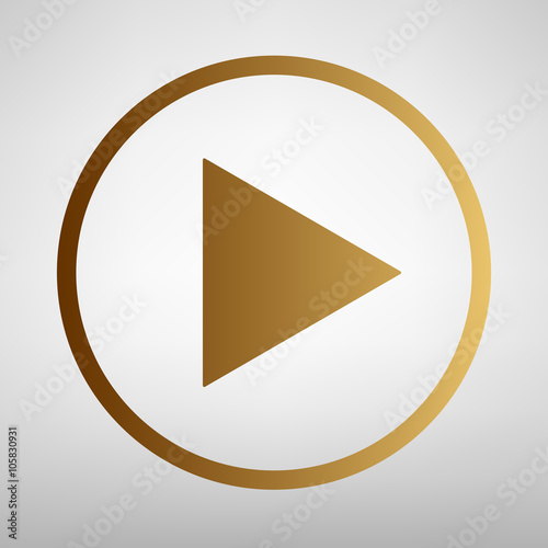 Play sign. Flat style icon Free Download Play sign. Flat style icon - GFXLoad