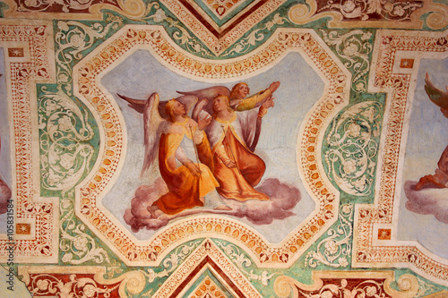 Rom  San Giovanni in Laterano  Deckenfresken in der Loggia