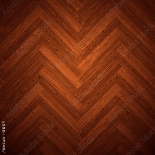 Herringbone Parquet Dark Floor Pattern