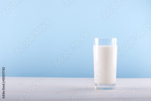 milk on the table