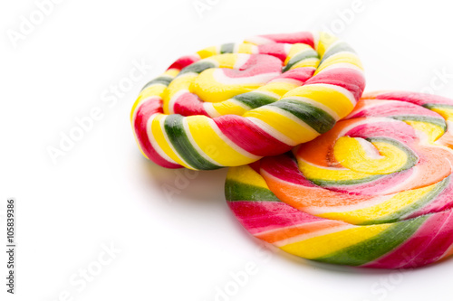 Wallpaper Mural Lollipop on white Torontodigital.ca