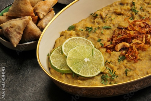 Haleem Traditional Ramadan food like Khichra photo