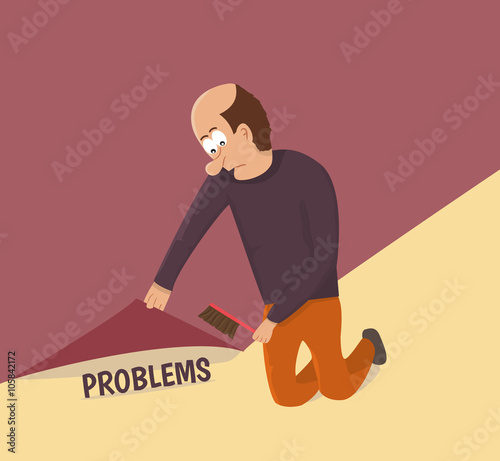 Sweeping problems under the carpet