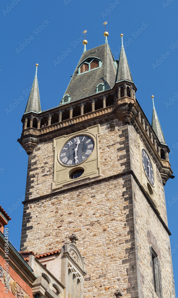 Rathausturm im Prag