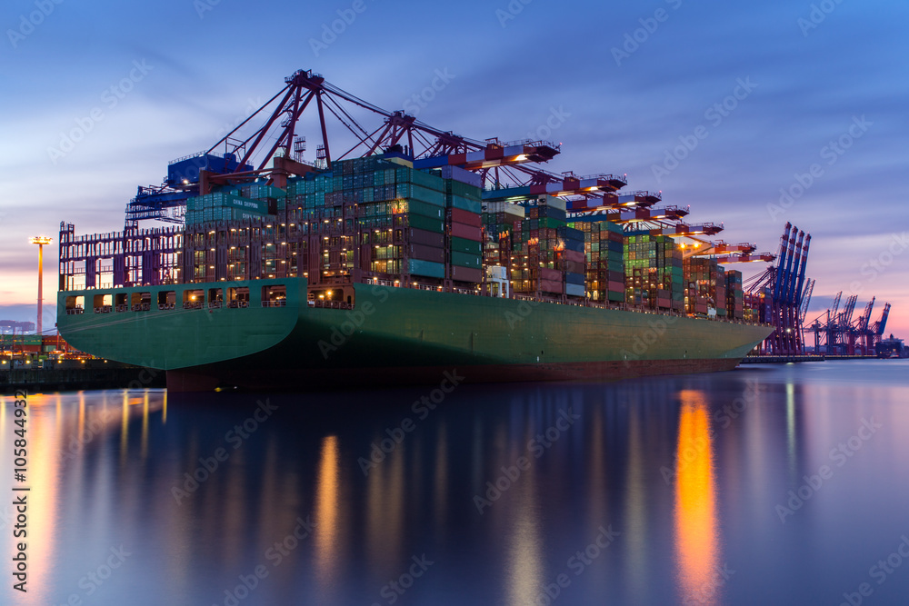 Container Ship Port
