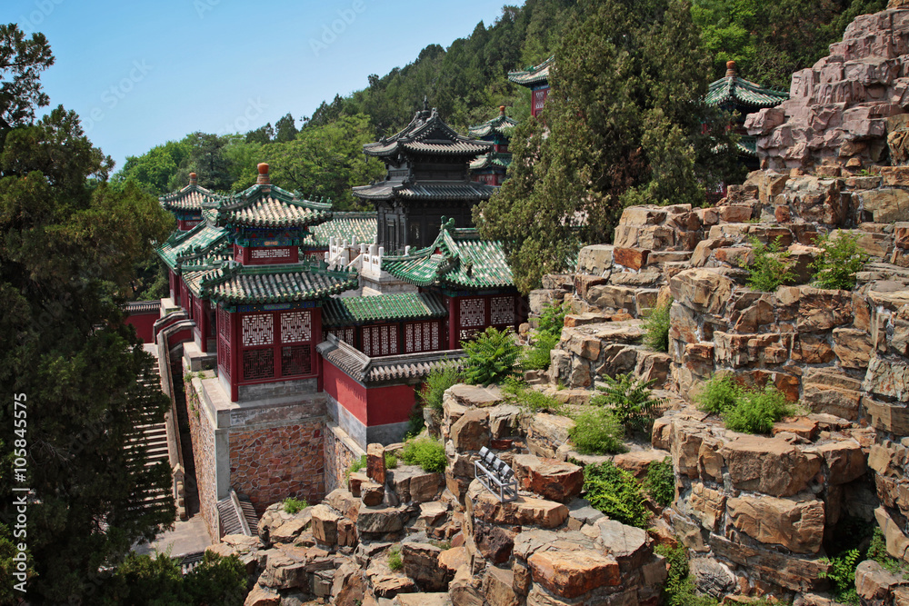 Fototapeta premium summer palace in beijing, china