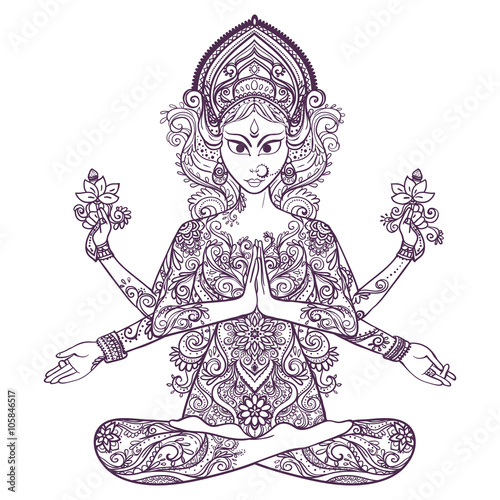 Beautiful card vector