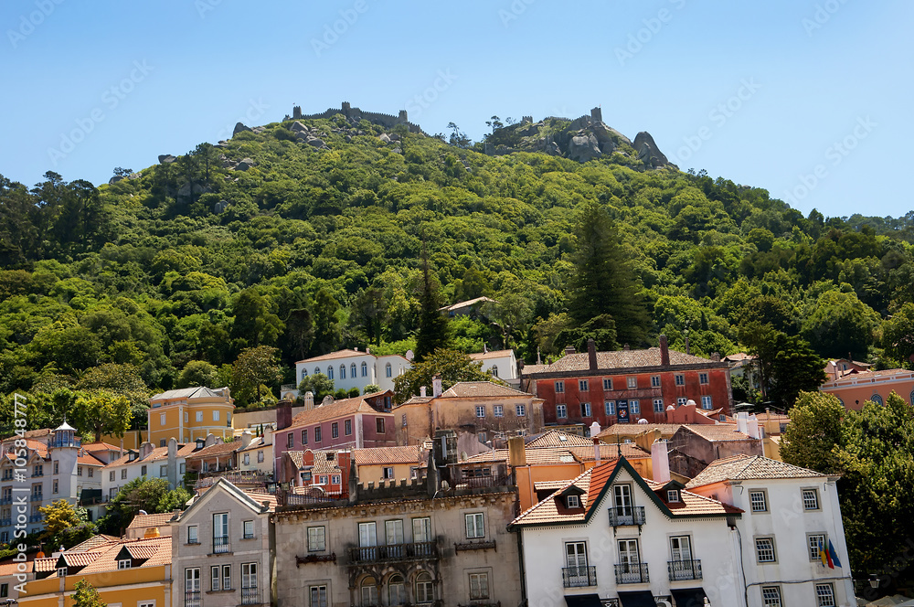 Sintra is a resort town in the foothills of Portugal’s Sintra Mountains, near the capital of Lisbon. A longtime royal sanctuary
