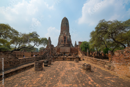 Wat Ratchaburana Temple  Ayutthaya  Thailand