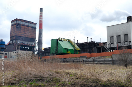 Obraz na płótnie Coking plant w salonie