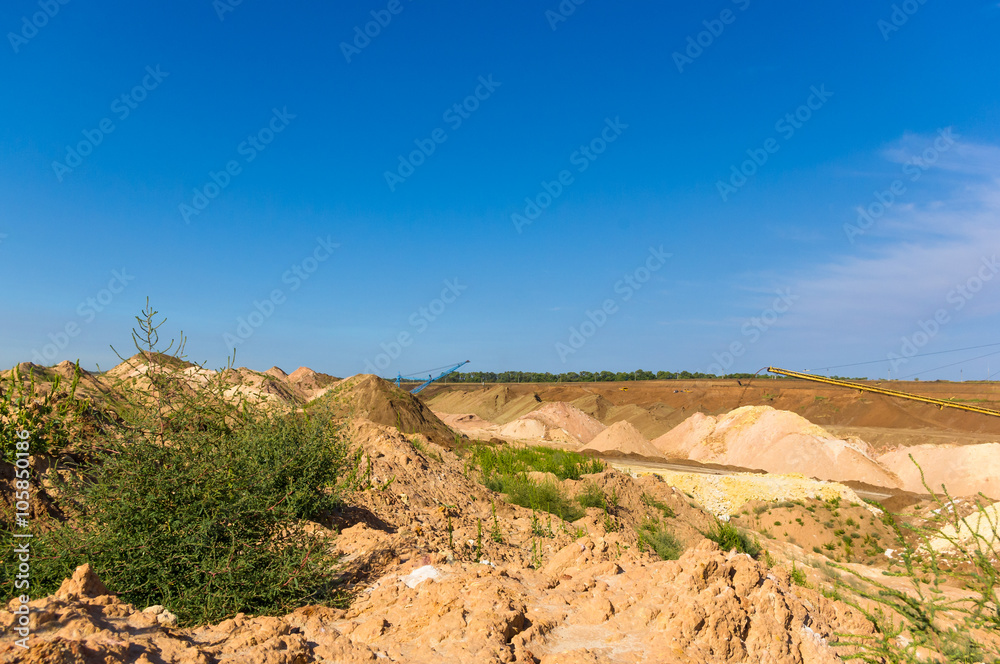 the quarry of clay