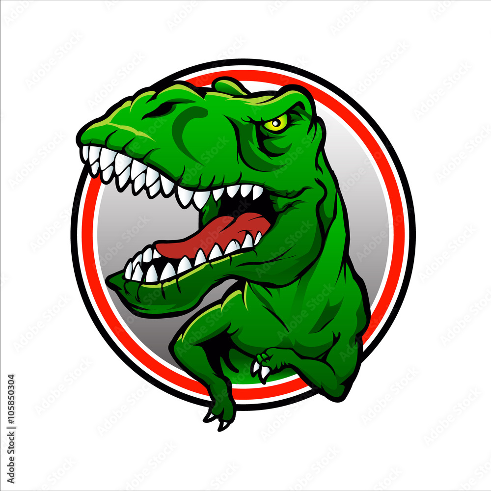 Fototapeta premium Tyranosaurus rex Vector drawing