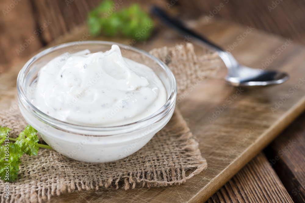 Sour Cream with fresh herbs Sour Cream with fresh herbs