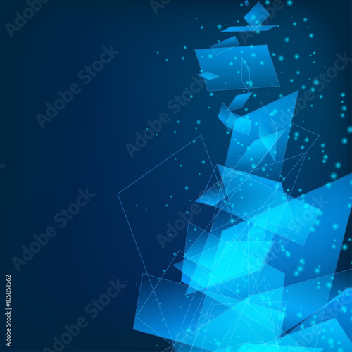 Abstract technology background. Vector