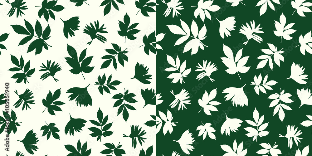 Fototapeta premium Floral seamless pattern.