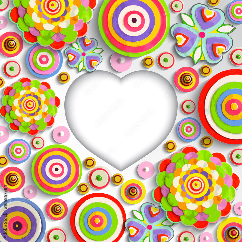 abstract flowers 3d backgrounds, traced from original artwork, a abstract flowers 3d backgrounds, traced from original artwork, a