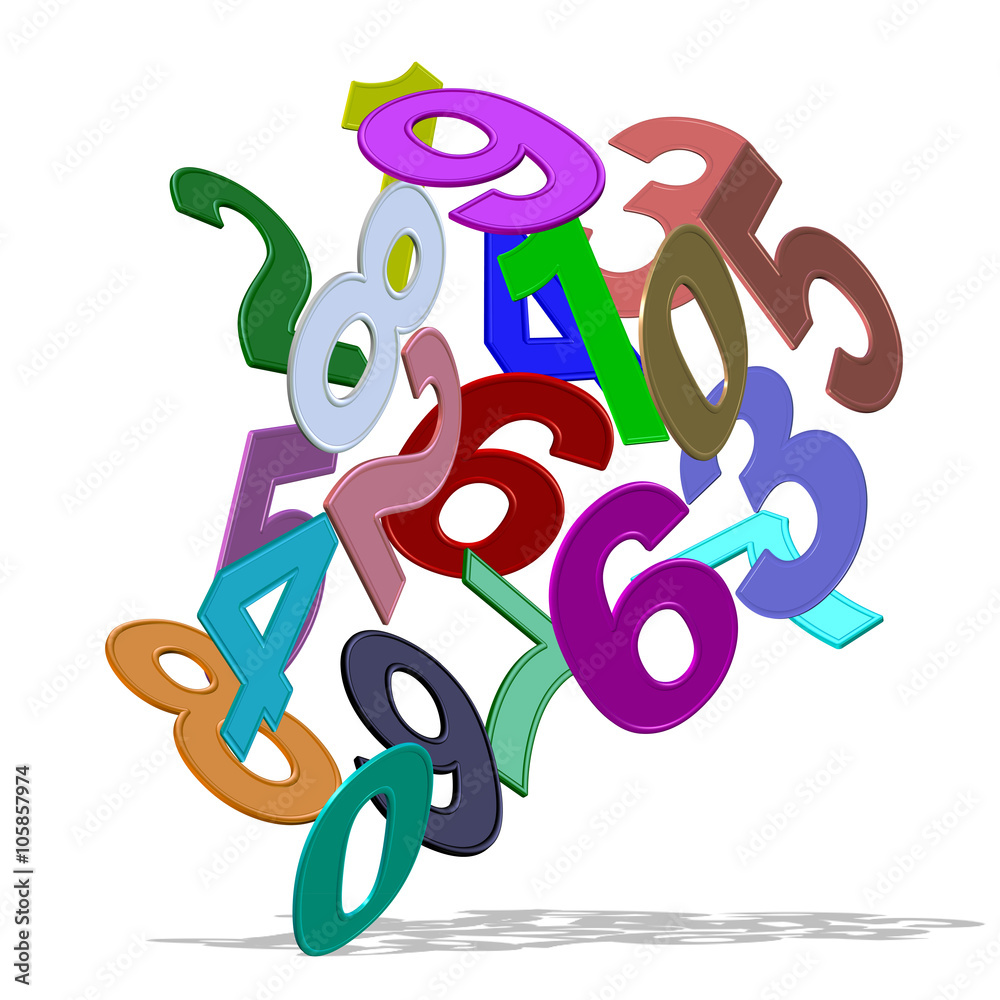 Viele Bunte Zahlen Many Colorful Numbers Stock Illustration Adobe Stock viele-bunte-zahlen-many-colorful-numbers-stock-illustration-adobe-stock