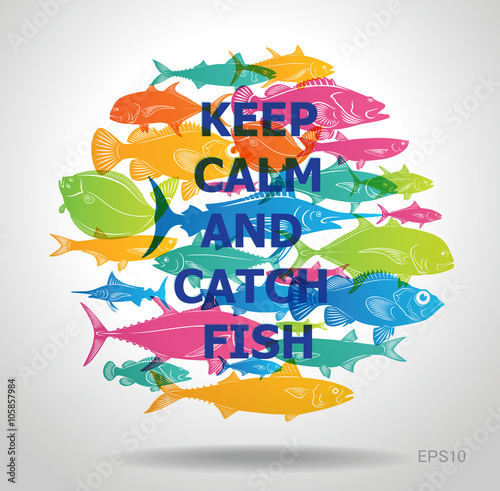marine fish logo