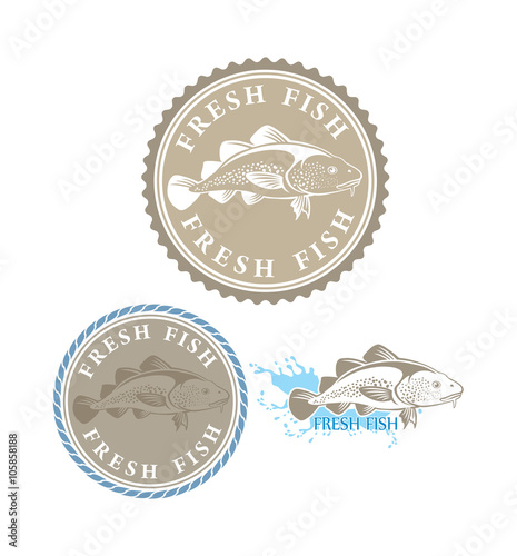 fresh fish emblem
