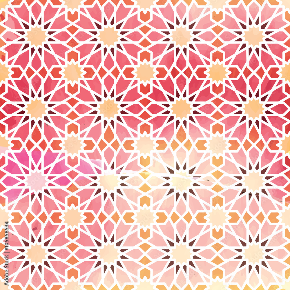 Arabic ornament seamless pattern Arabic ornament seamless pattern