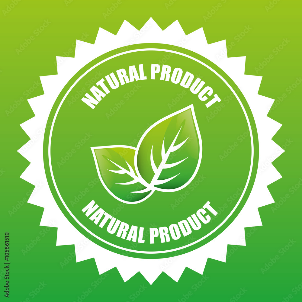 Organic and Natural Product label