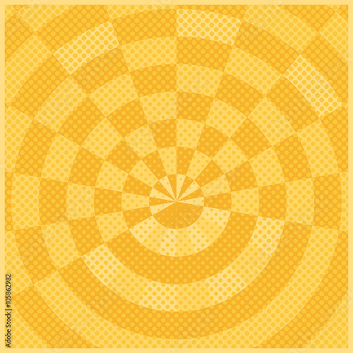 Halftone color background.Pattern design for banner, poster, brochure. Vector illustration.