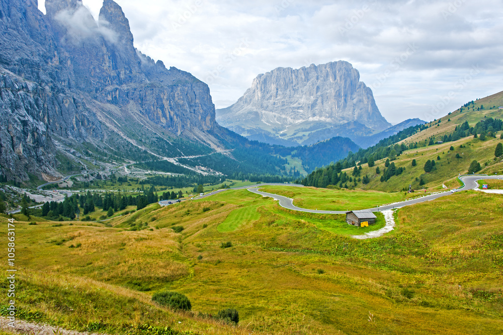 The great Dolomite Road