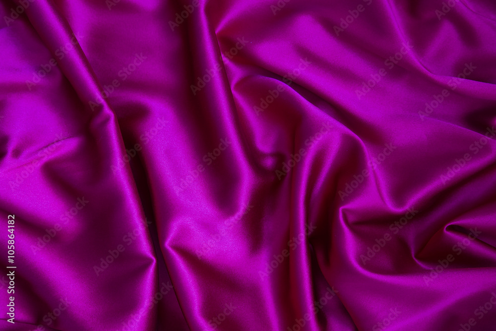 Obraz premium Purple satin textile