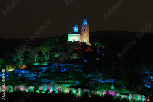 Tsarevets fortress in Veliko Tarnovo,Bulgaria photo