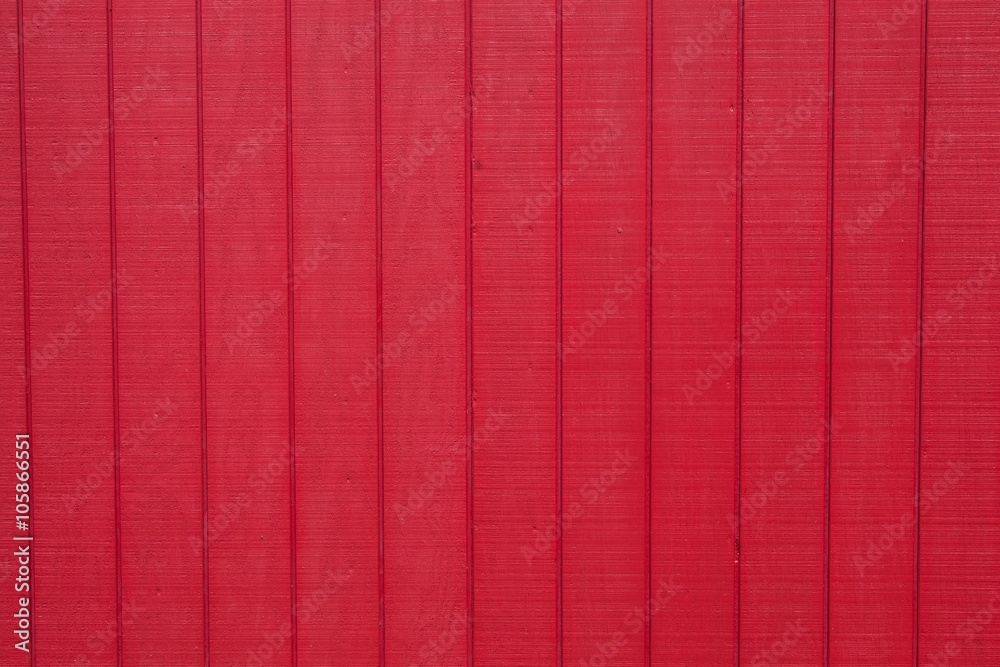 Obraz premium Worn rustic red barn board paneling texture