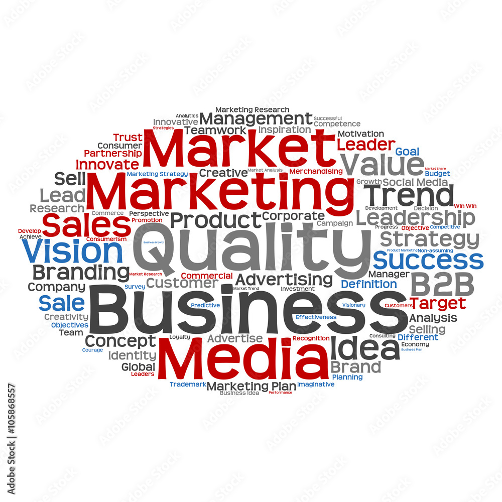Conceptual business marketing word cloud Conceptual business marketing word cloud