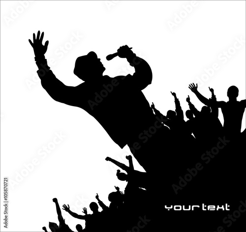 Poster for music concert.