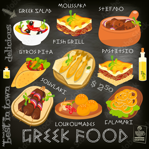 Greek Food Menu
