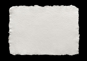 paper on black background
