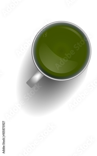 cup of green tea