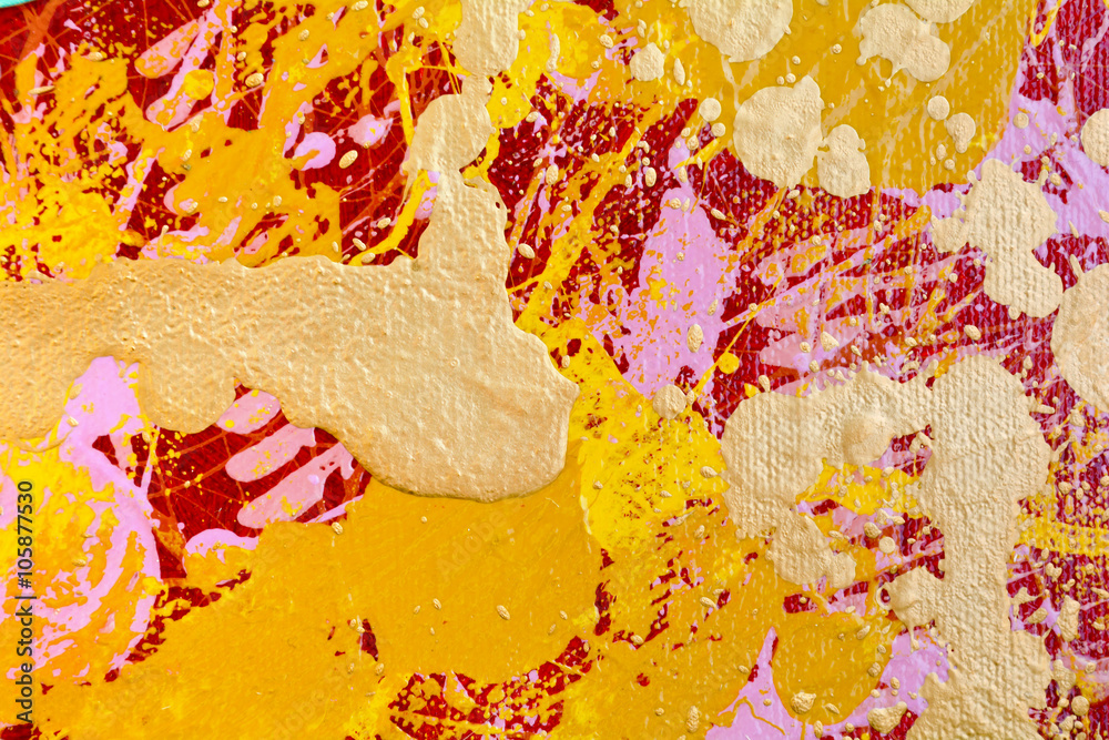 Fototapeta premium Artists oil painting palette