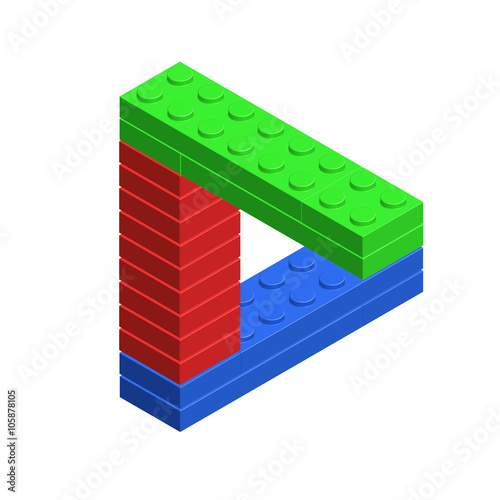 3D isometric incredible fig...