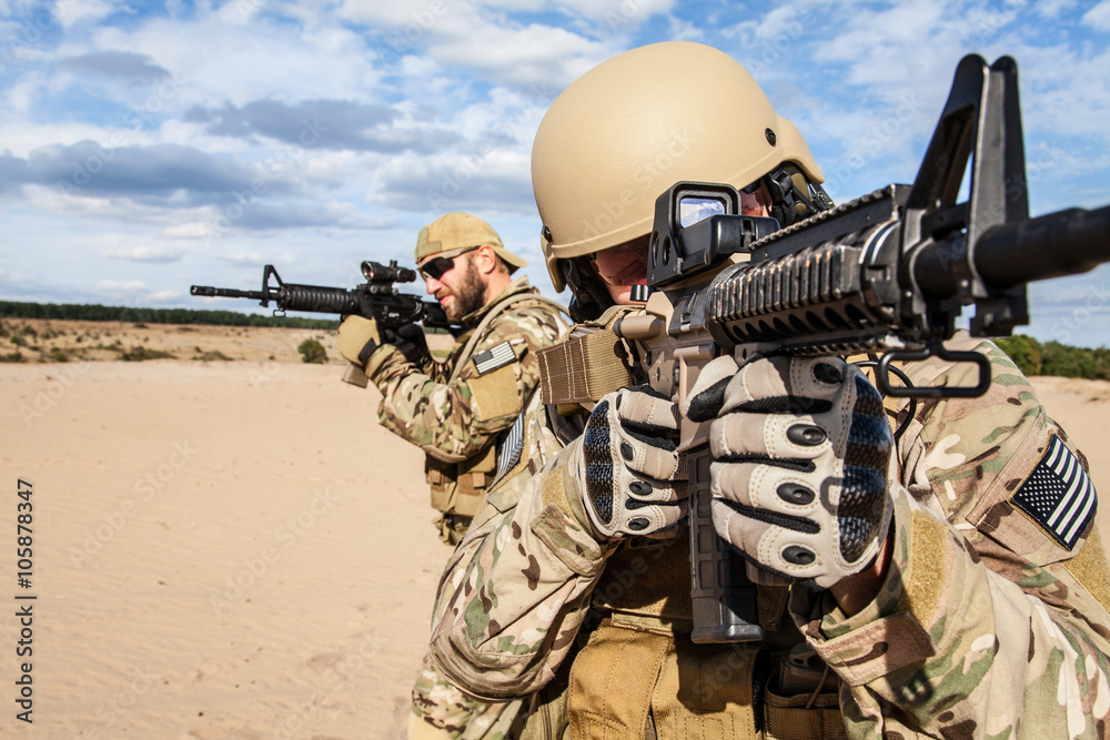 Fototapeta premium US Army Special Forces Group soldier
