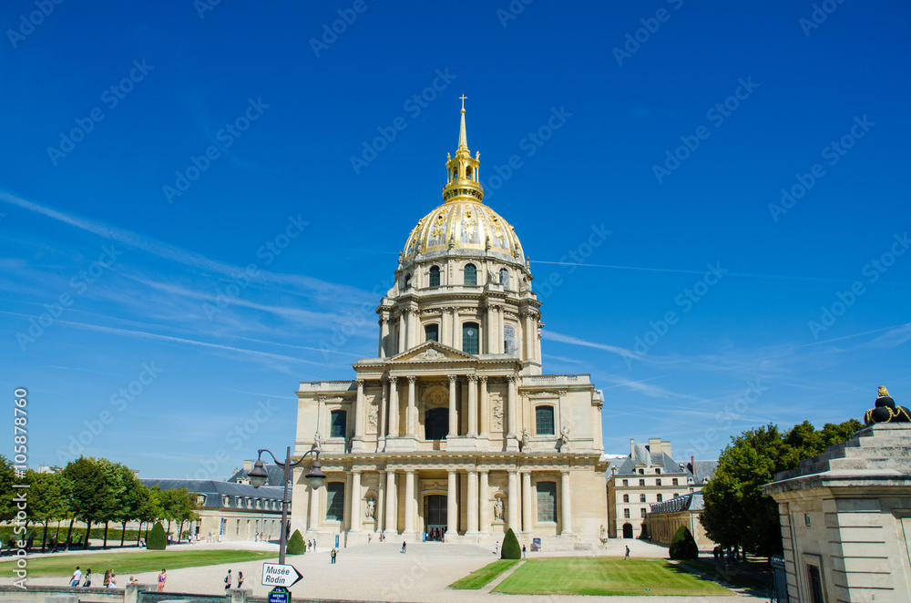 Paris - SEPTEMBER 15, 2012: Les Invalides House on September 15 