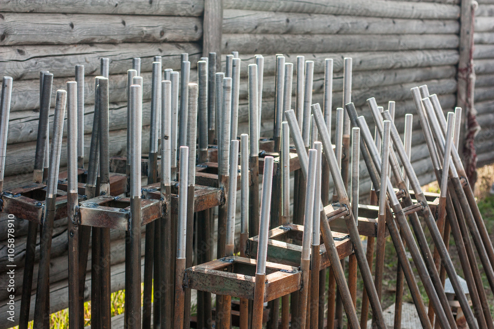 Obraz premium industrial metall structures